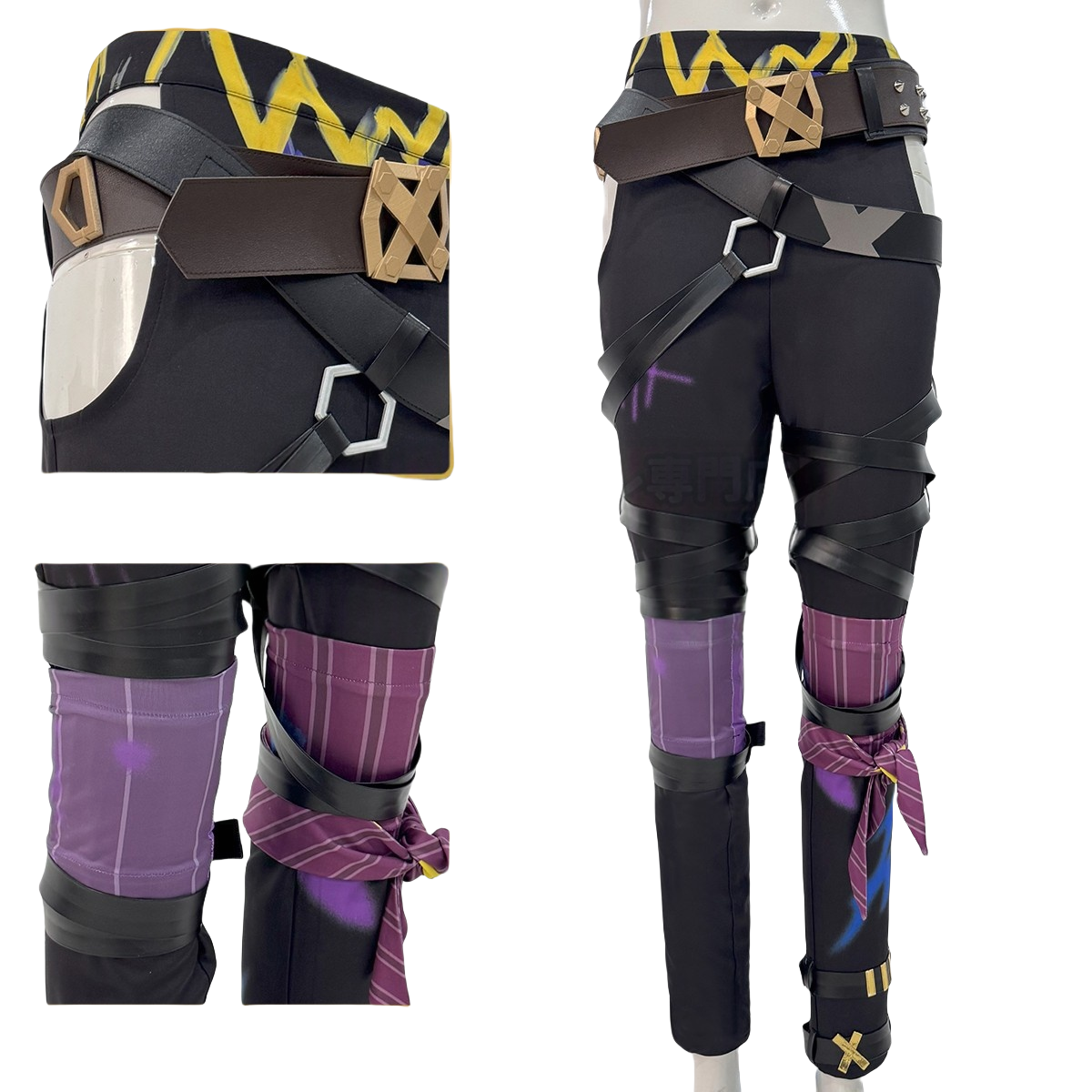 Костюм для косплея Джинкс из Лиги Легенд: Аркейн - Премиум Качество