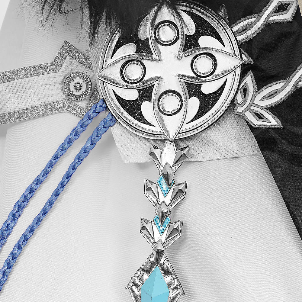 Genshin Impact Плащ Фатуи Костюм для косплея Перр Панталон Тарталья Арлекин Доктор Сандрон Коломбина Регретор