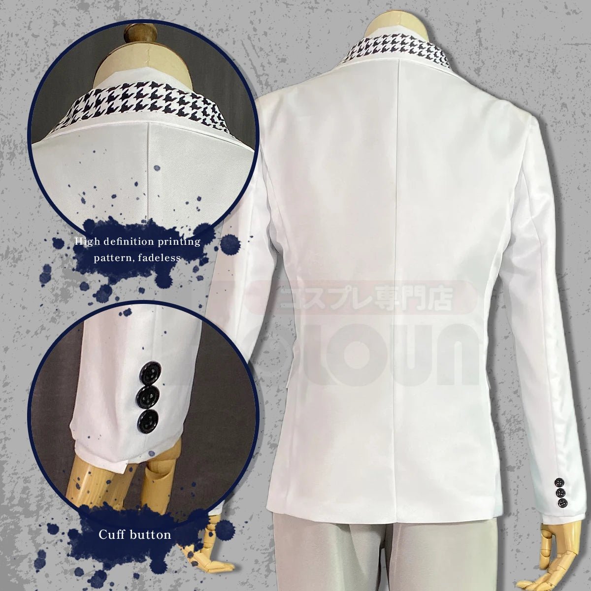 Костюм для косплея из аниме Blue Lock: парик, школьная форма с вышивкой Nagi Reo Mikage DK