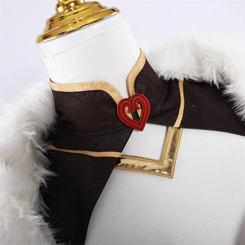 Костюм для косплея Байхэн из Honkai Star Rail, участницы Квинтета Высокого Облака