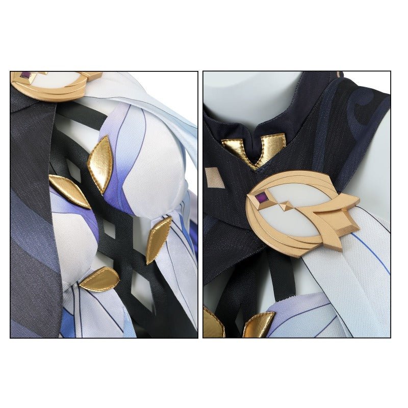 Костюм для косплея Skirk из Genshin Impact – наряд учителя Тартальи для женщин