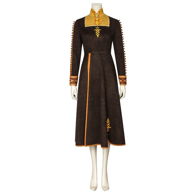 Эпический костюм Анны из Frozen II с обувью - Окунитесь в магию Аренделла