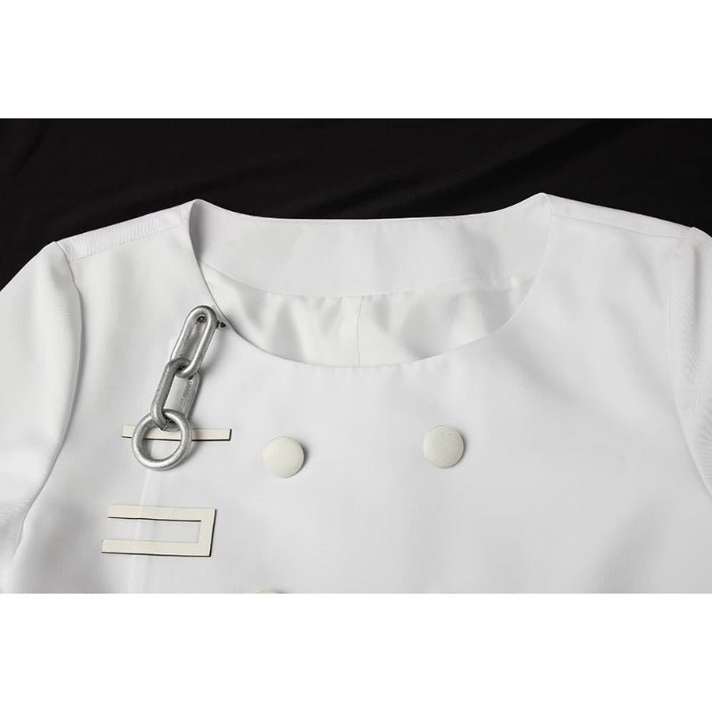 Костюм Кокичи Ома для косплея - Danganronpa V3, комплект с плащом и шляпой для Хэллоуина и вечеринок