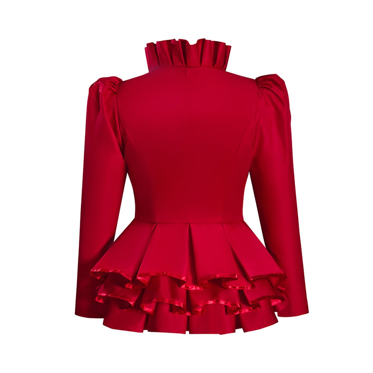 Костюм Эдварда Элрика – Красный плащ для косплея из 'Стального алхимика'