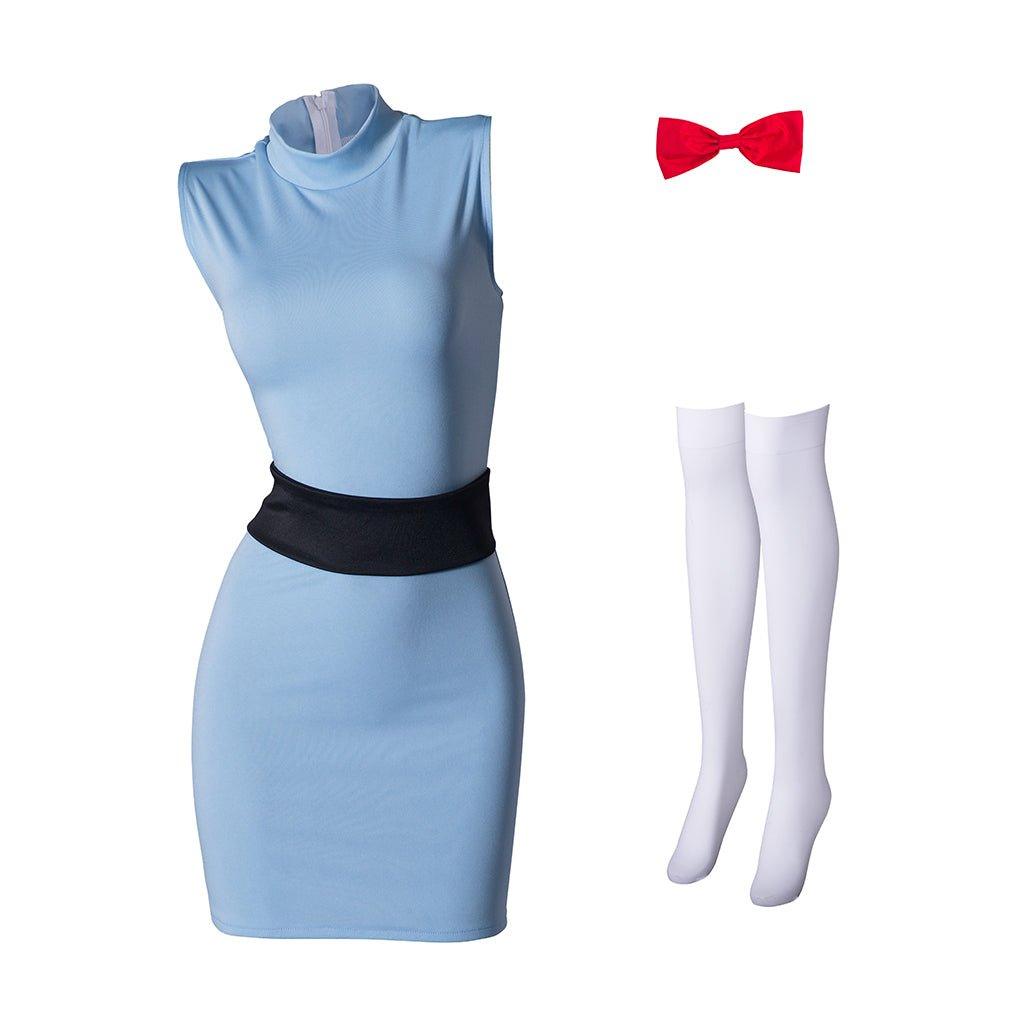 Костюмы для косплея Blossom, Bubbles и Buttercup | Модные розовые, голубые и зеленые платья для женщин | На Хэллоуин и вечеринки