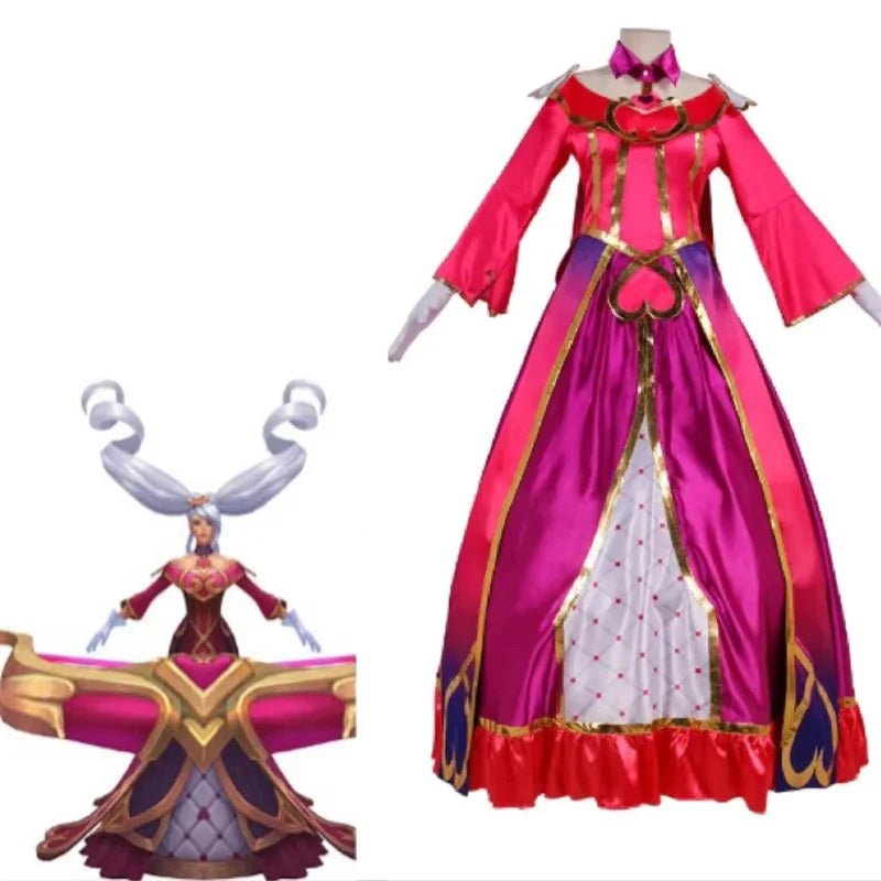 Костюм Sona из League of Legends для женщин, полный набор для косплея