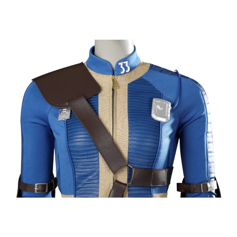 Костюм Люси из Vault 33 - Синий аниме костюм для женщин с аксессуарами