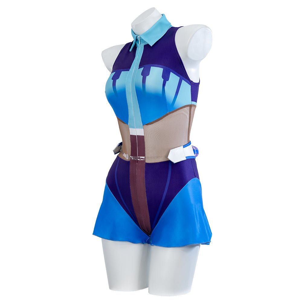 Водный костюм Мику Покемон - Костюм для косплея Hatsune Miku в рамках проекта Voltage для фанатов