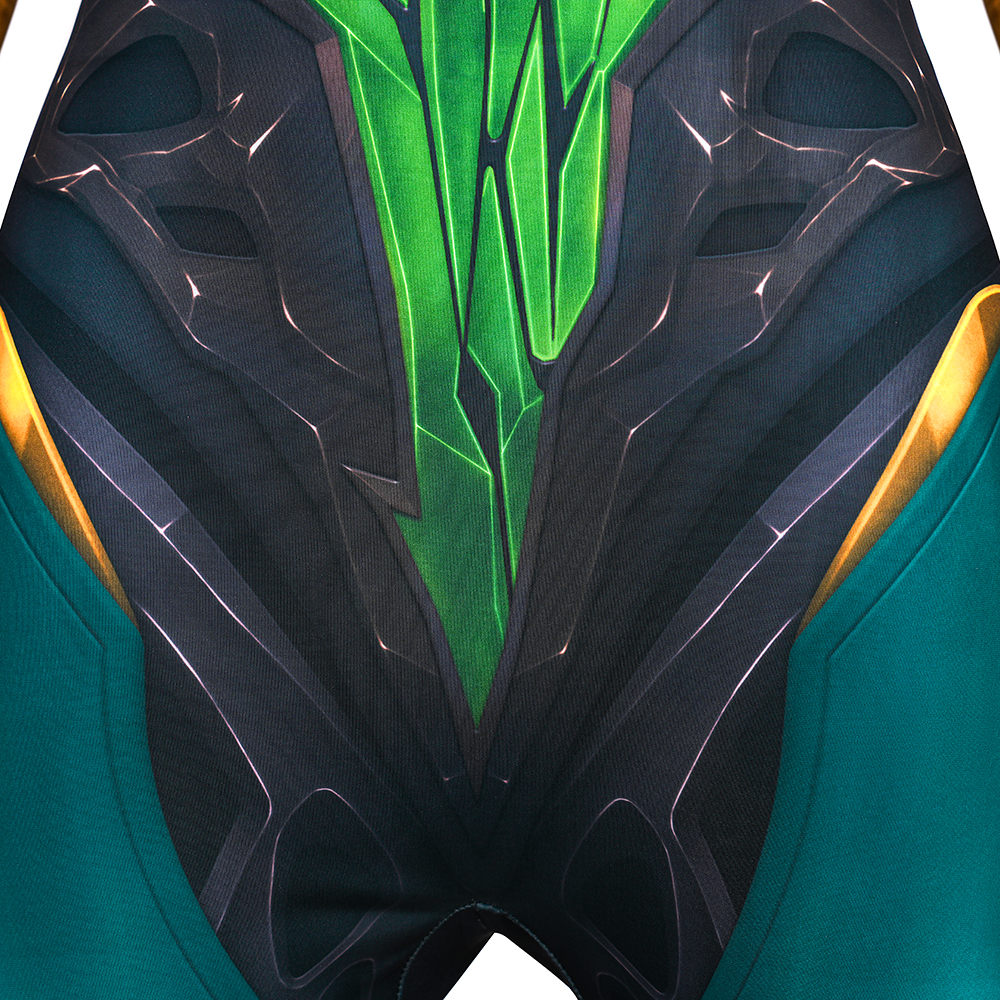 Костюм Джин Грей из Marvel Rivals: Феникс - комбинезон с капюшоном и наплечниками