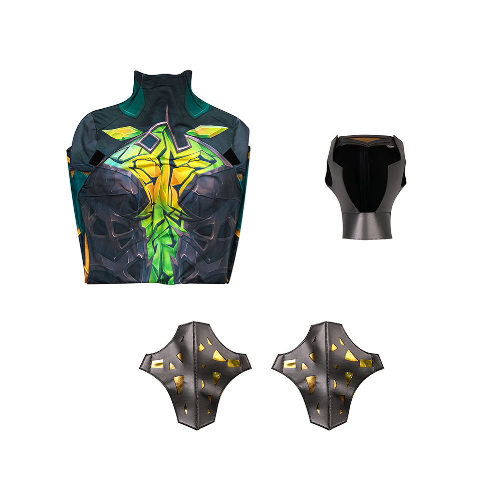 Костюм Джин Грей из Marvel Rivals: Феникс - комбинезон с капюшоном и наплечниками