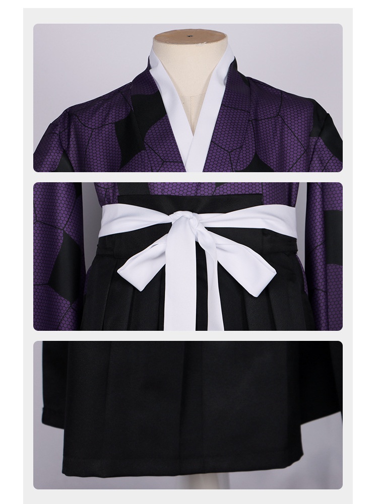 Косплей-костюм Кокусибо в форме Двенадцати Лунных Демонов из аниме 