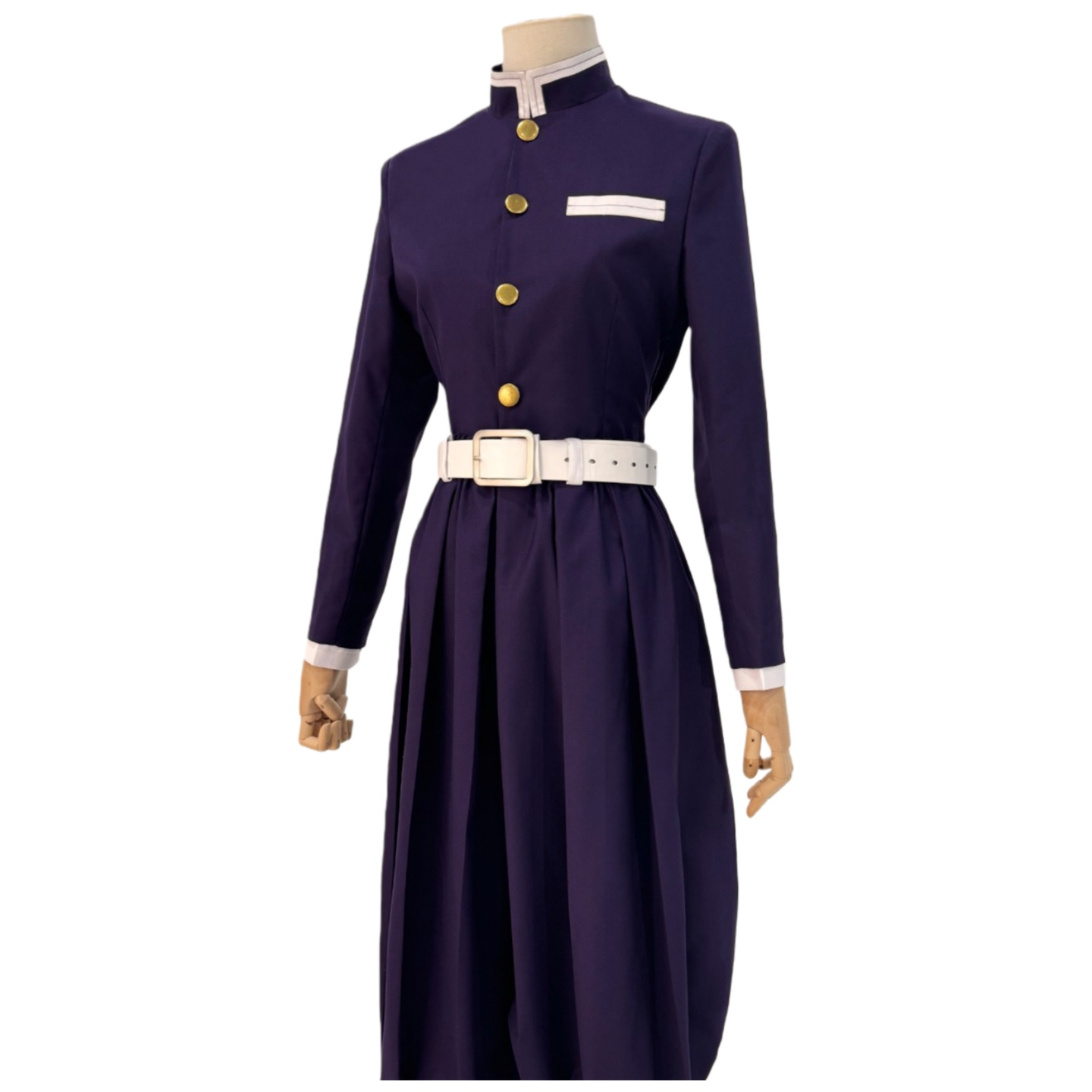 Полный костюм Котё Синобу для косплея из аниме «Истребитель демонов» — Насекомый Хашира