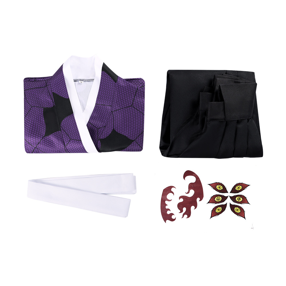 Косплей-костюм Кокусибо в форме Двенадцати Лунных Демонов из аниме 