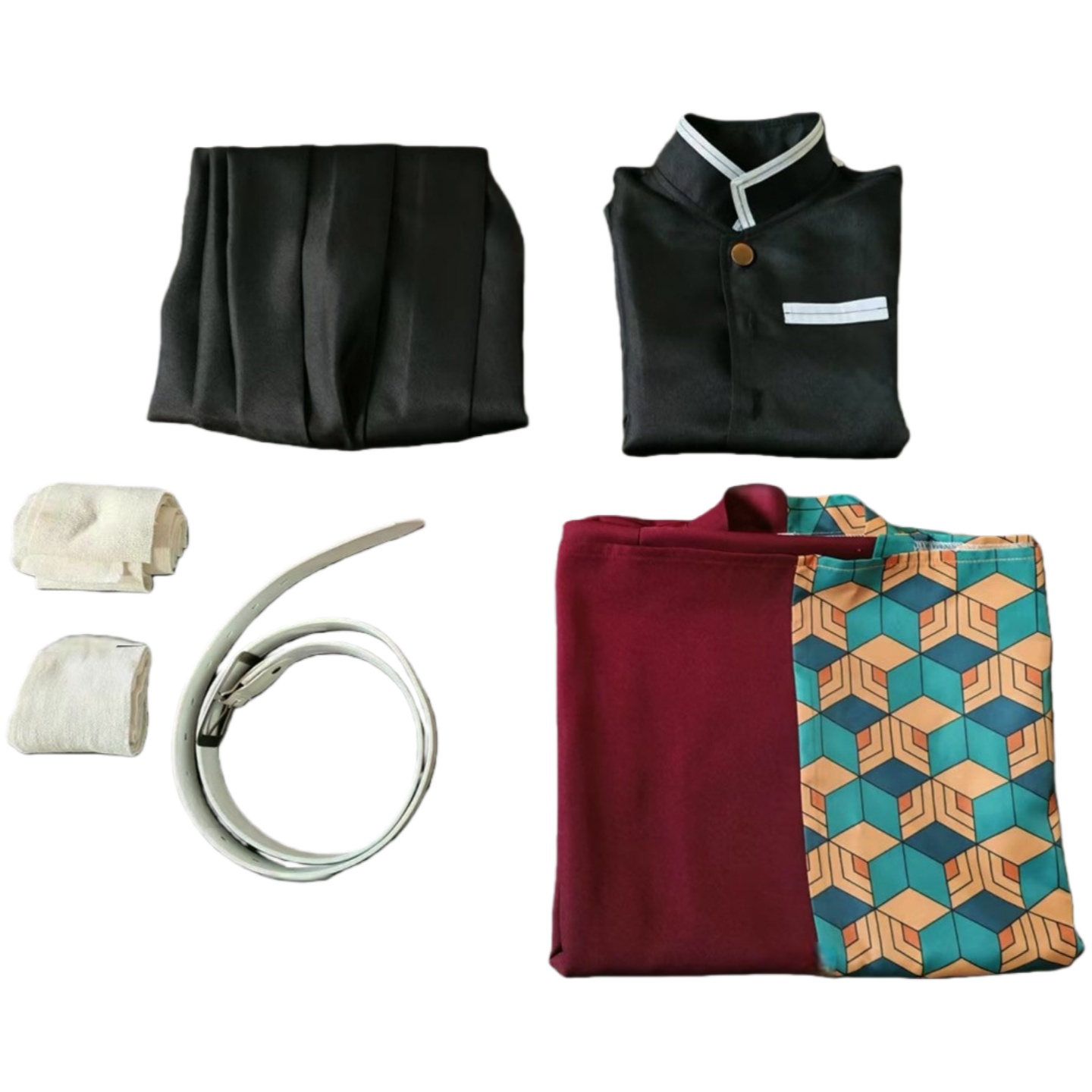 Детский костюм Томиока Гию для косплея | Водяной столп