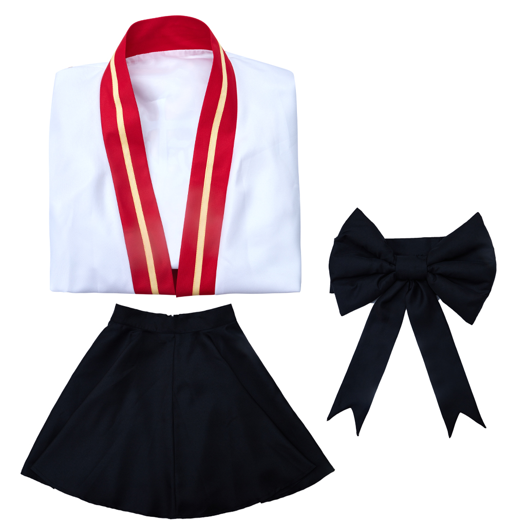 Кимоно Рэнгоку Кёджуро для косплея | Пламенный Столп из «Истребителя демонов» | Полный комплект