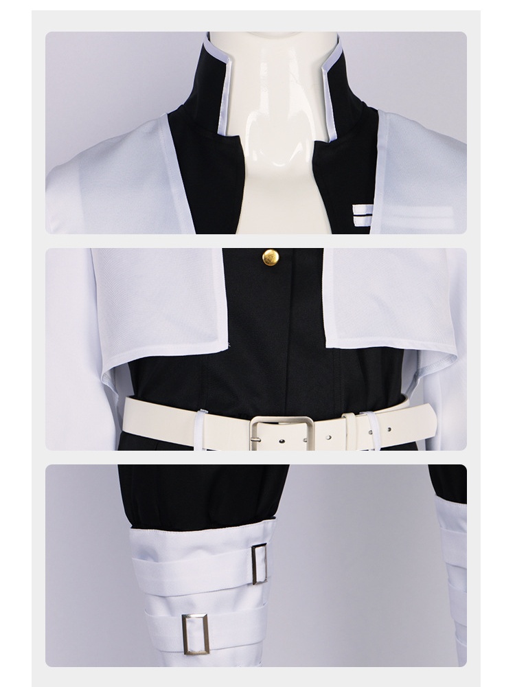 Косплей-костюм Сандэмы Синобуги (Столп Ветра) в униформе Истребителей демонов для Хэллоуина