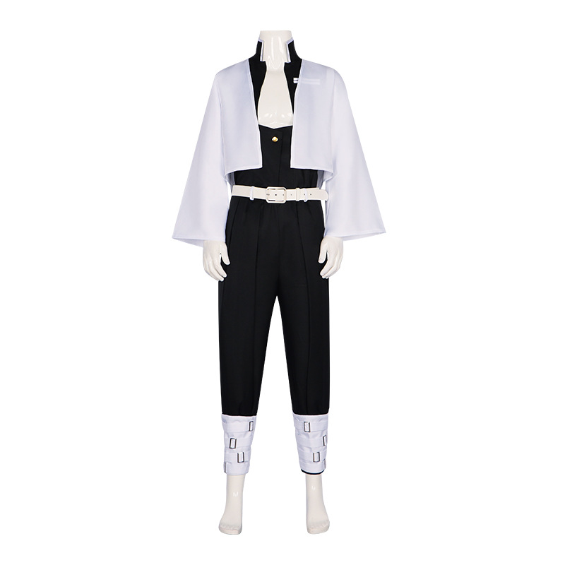 Косплей-костюм Сандэмы Синобуги (Столп Ветра) в униформе Истребителей демонов для Хэллоуина