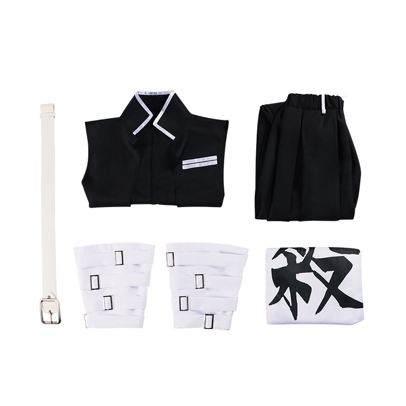 Косплей-костюм Сандэмы Синобуги (Столп Ветра) в униформе Истребителей демонов для Хэллоуина