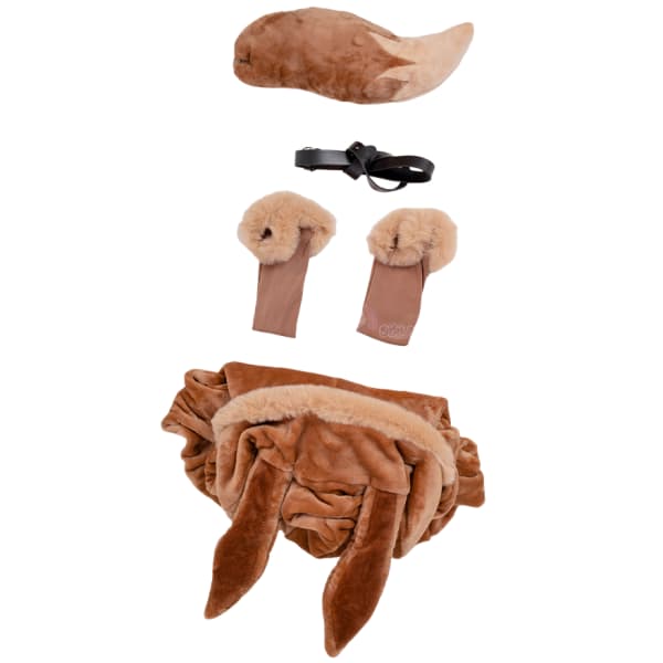 Косплей-комбинезон Иви с плюшевым мехом | Мягкий аниме-костюм для девушек