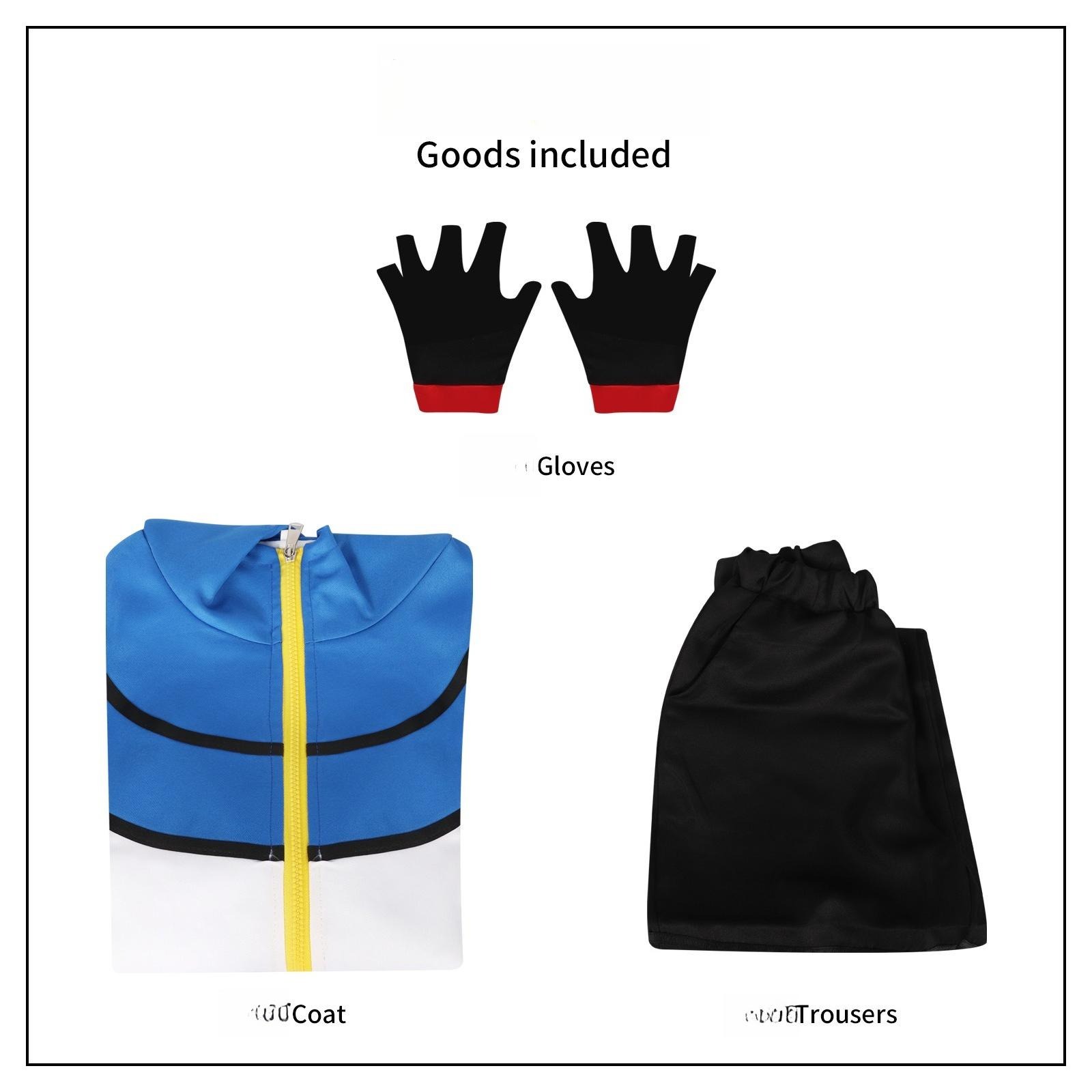 Косплей-костюм Эша Кетчума из аниме 