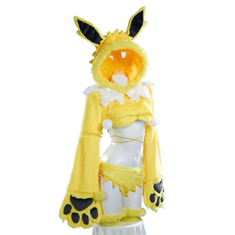 Мягкий костюм для косплея Джолтеон с большими лапами