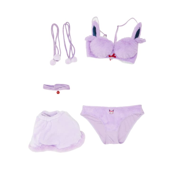 Мягкий раздельный пижамный костюм для косплея Эспеон для девушек