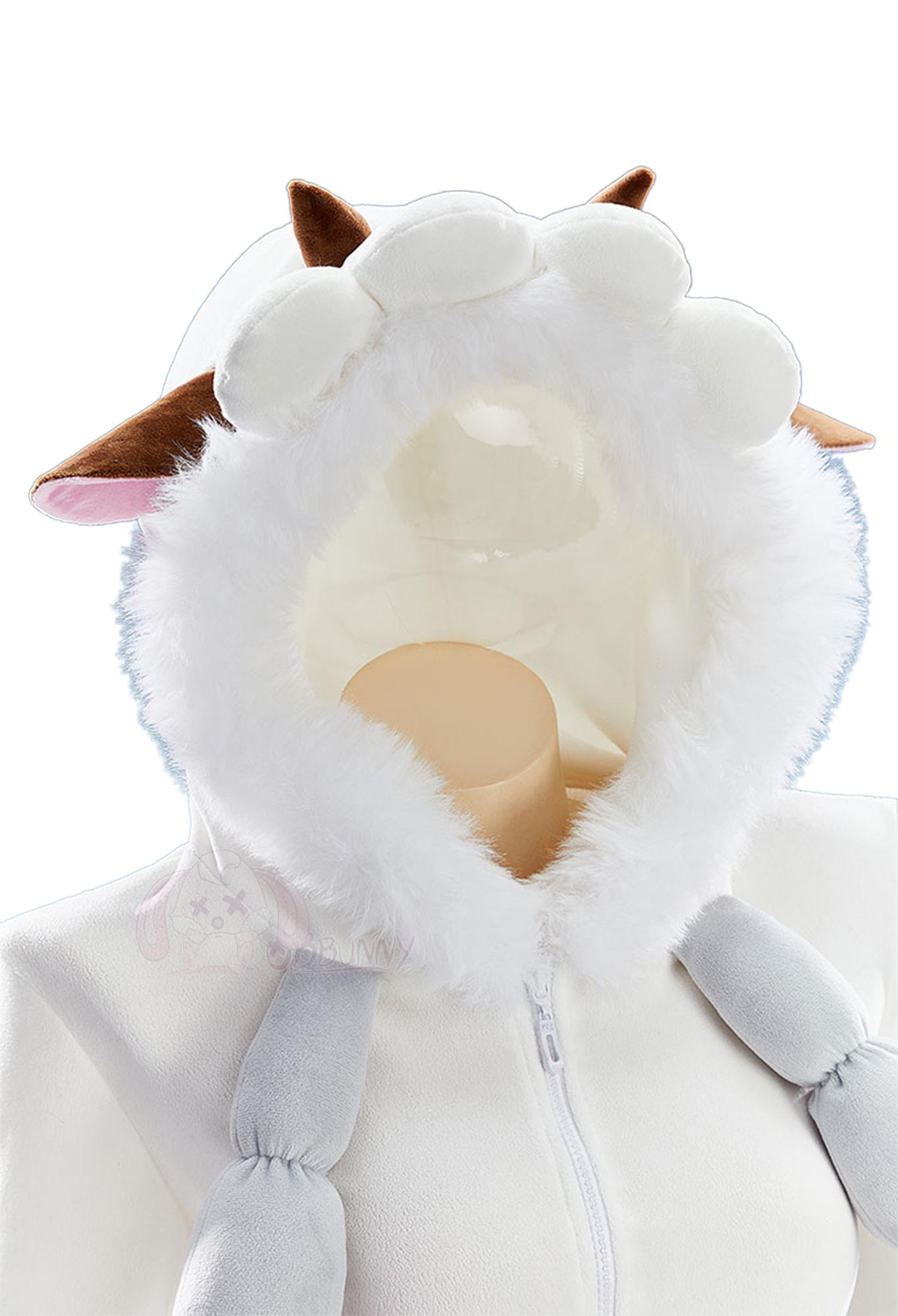 Милый мягкий домашний комбинезон для косплея Вулу для девушек