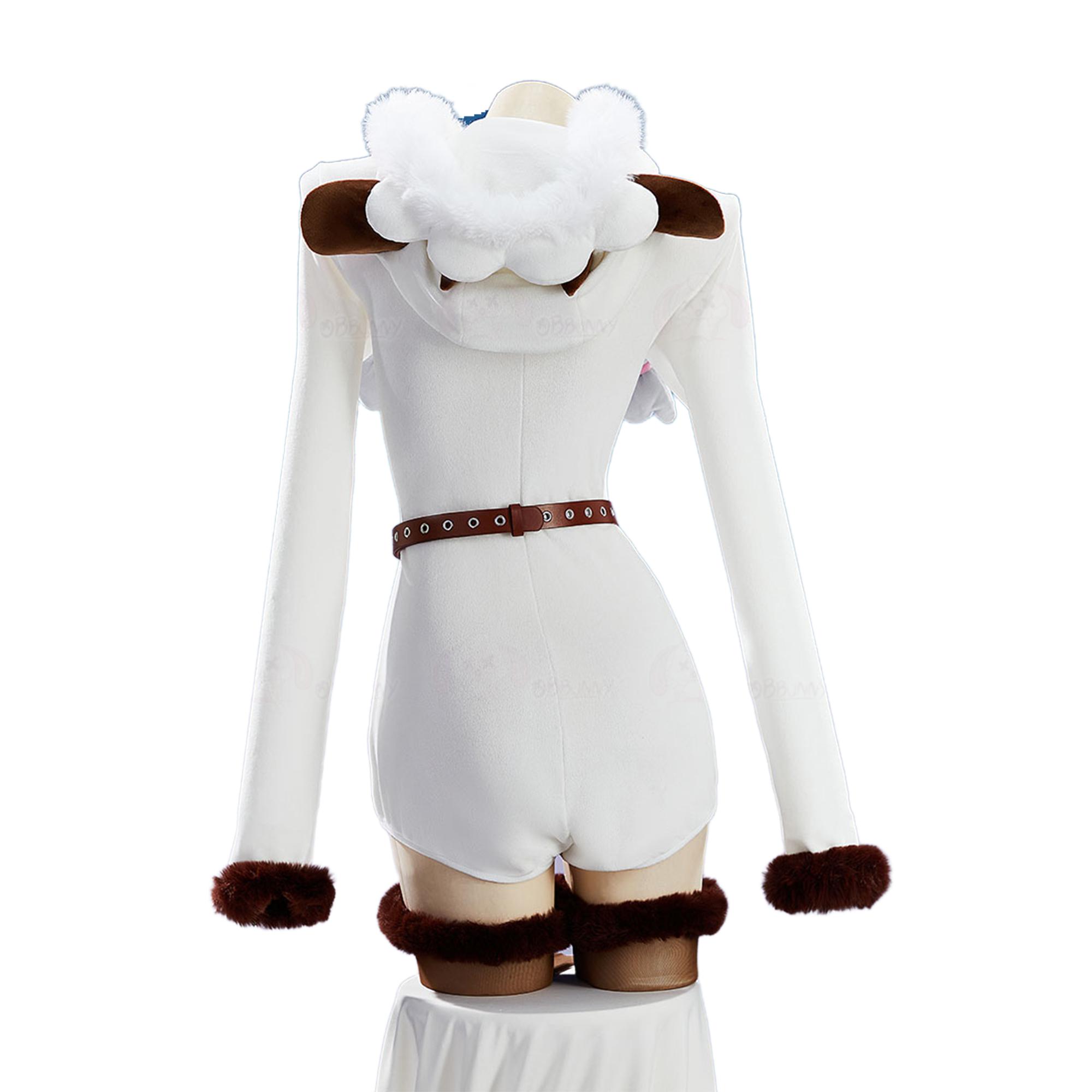 Милый мягкий домашний комбинезон для косплея Вулу для девушек