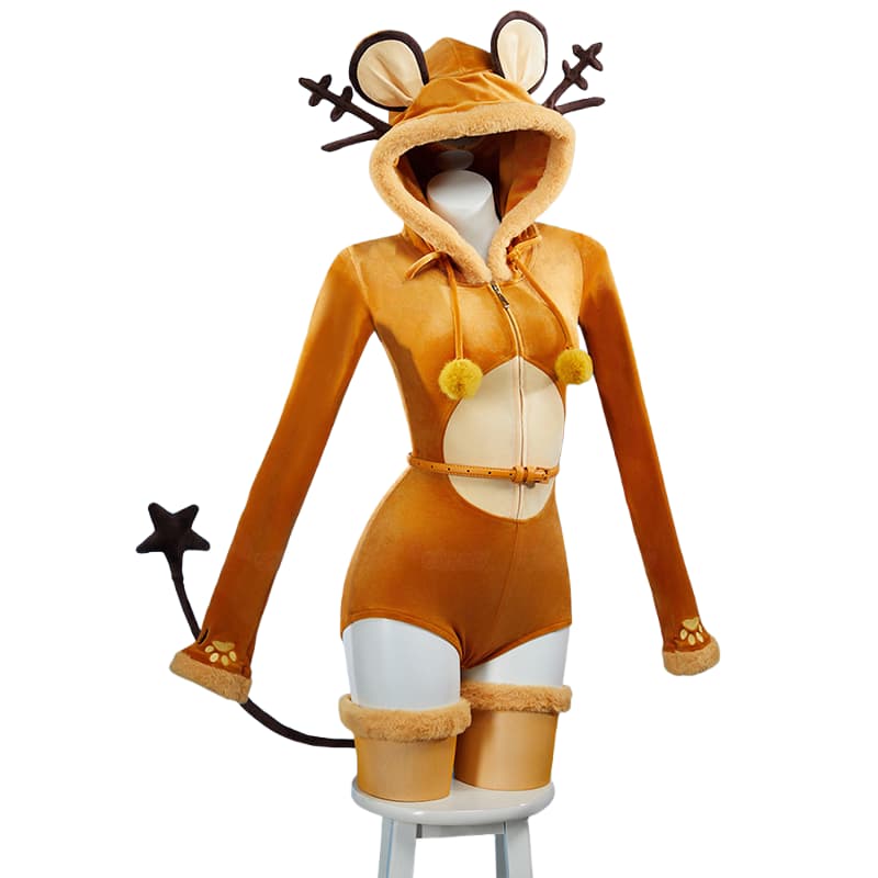 Мягкий домашний комбинезон для косплея Дедене