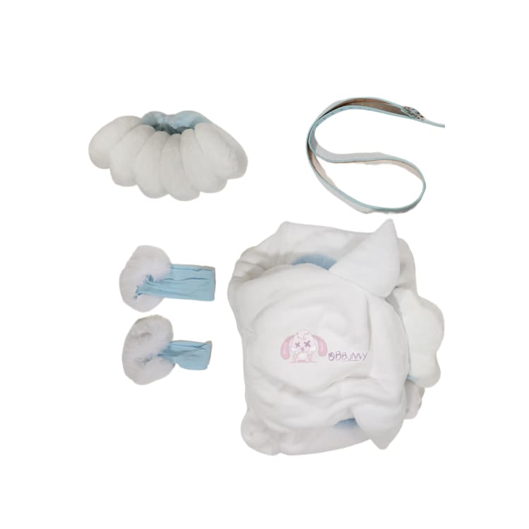 Мягкий белый комбинезон для косплея Аланина Вула для девушек