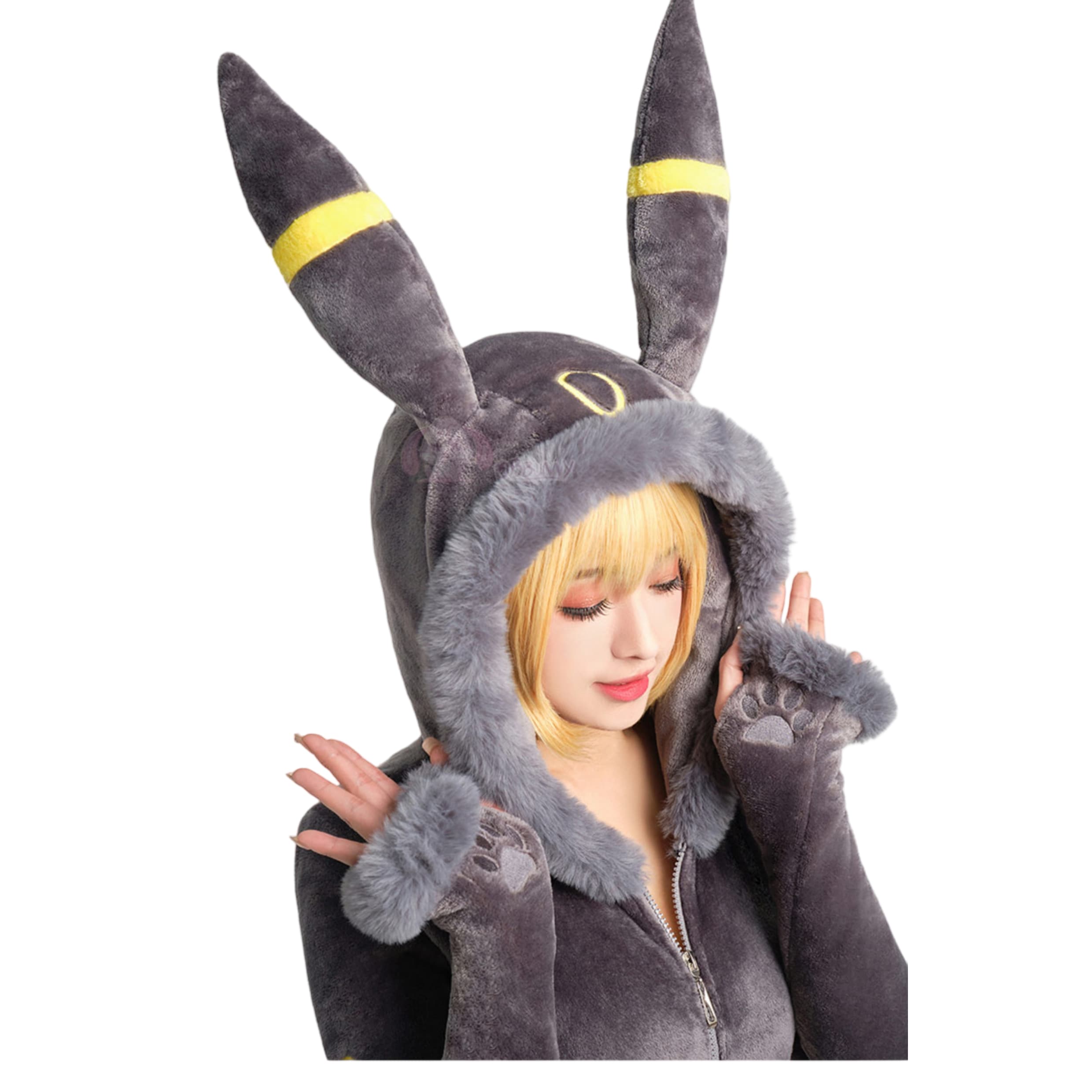 Мягкий домашний костюм-пижама для девушек в стиле косплей: Пчелка или Умбреон