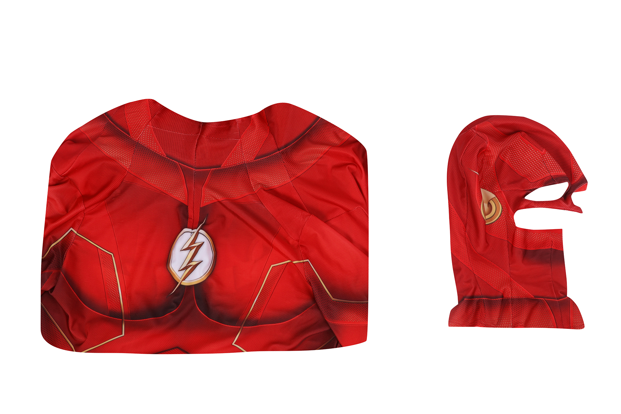 Костюм Флэша (Барри Аллен) для косплея, аналог из 8-го сезона (костюм и маска)