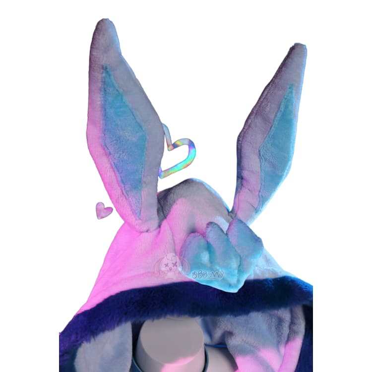 Мягкий синий комбинезон для косплея Глейсион для девушек