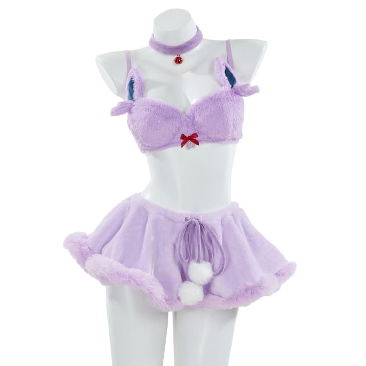 Мягкий раздельный пижамный костюм для косплея Эспеон для девушек