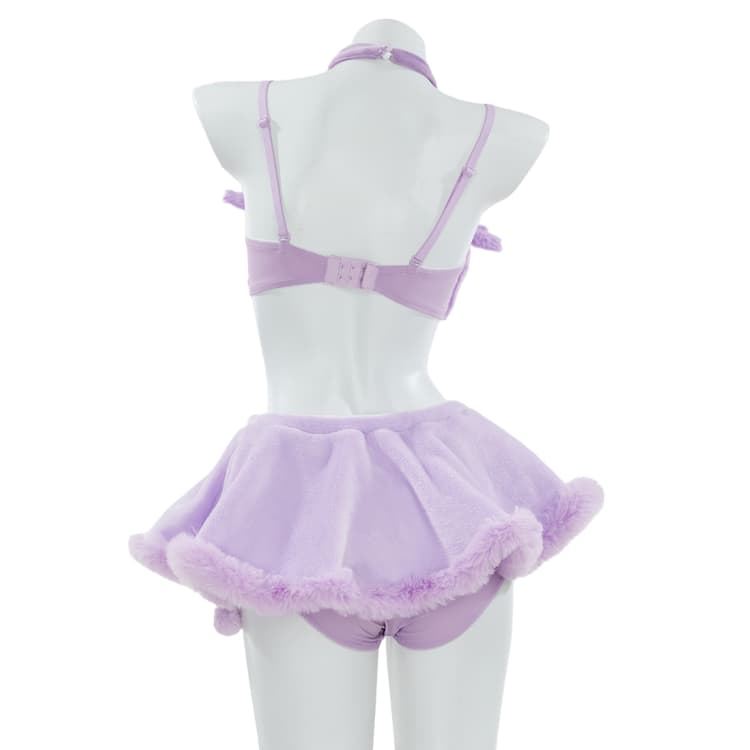 Мягкий раздельный пижамный костюм для косплея Эспеон для девушек