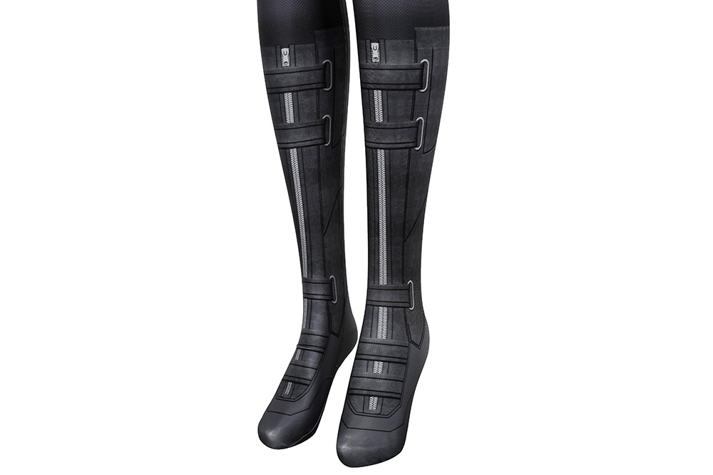 Костюм Чёрной Вдовы (Наташа Романофф) в чёрном костюме для косплея