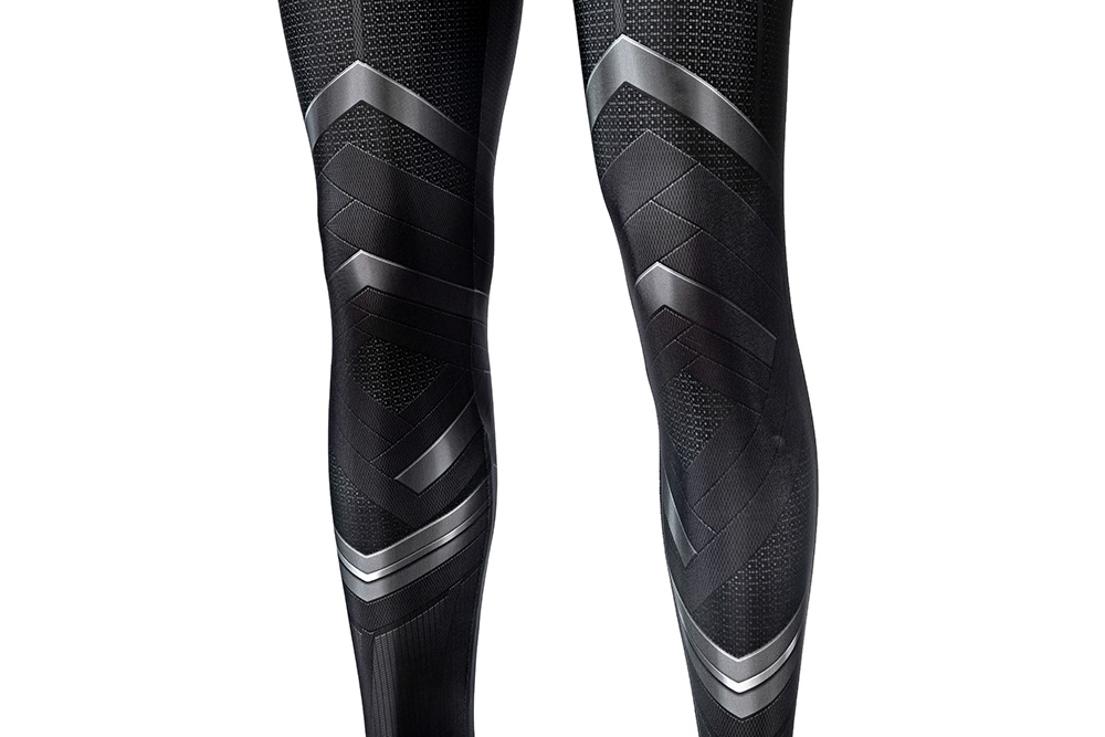 Костюм Чёрной Пантеры (Т'Чалла) для косплея, аналог из фильма 