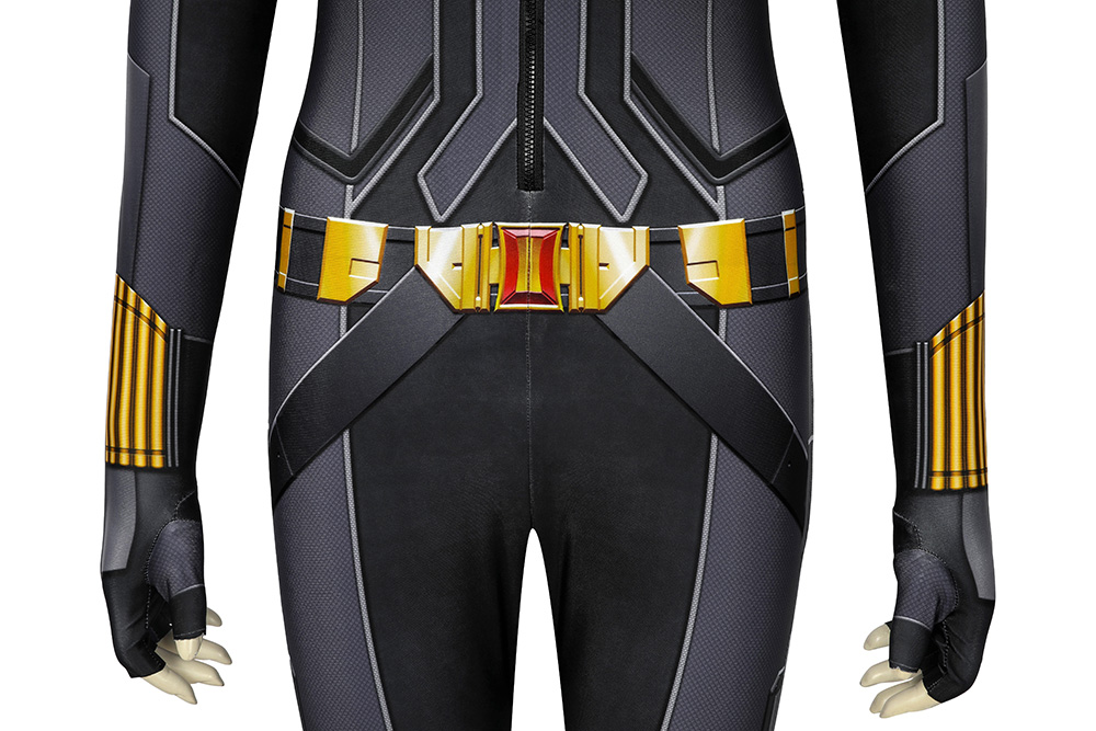 Костюм Чёрной Вдовы (Наташа Романофф) в чёрном костюме для косплея