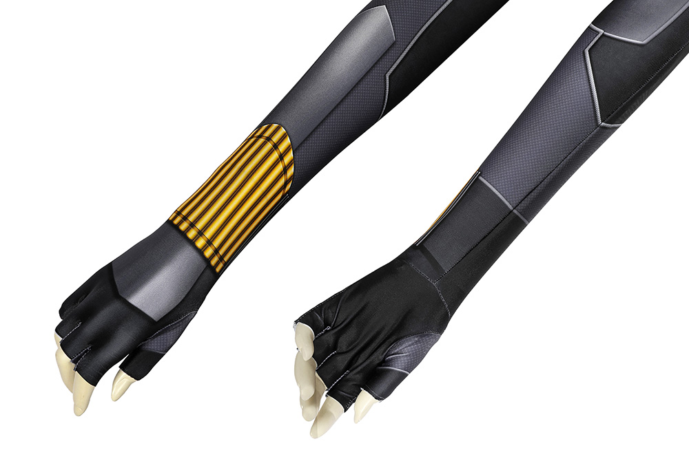 Костюм Чёрной Вдовы (Наташа Романофф) в чёрном костюме для косплея