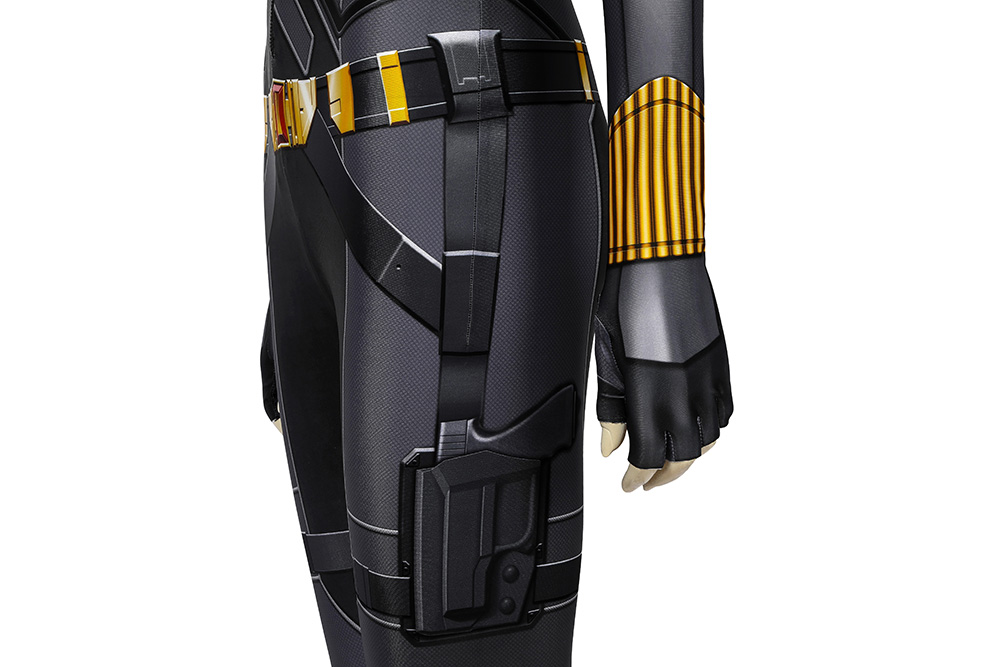 Костюм Чёрной Вдовы (Наташа Романофф) в чёрном костюме для косплея