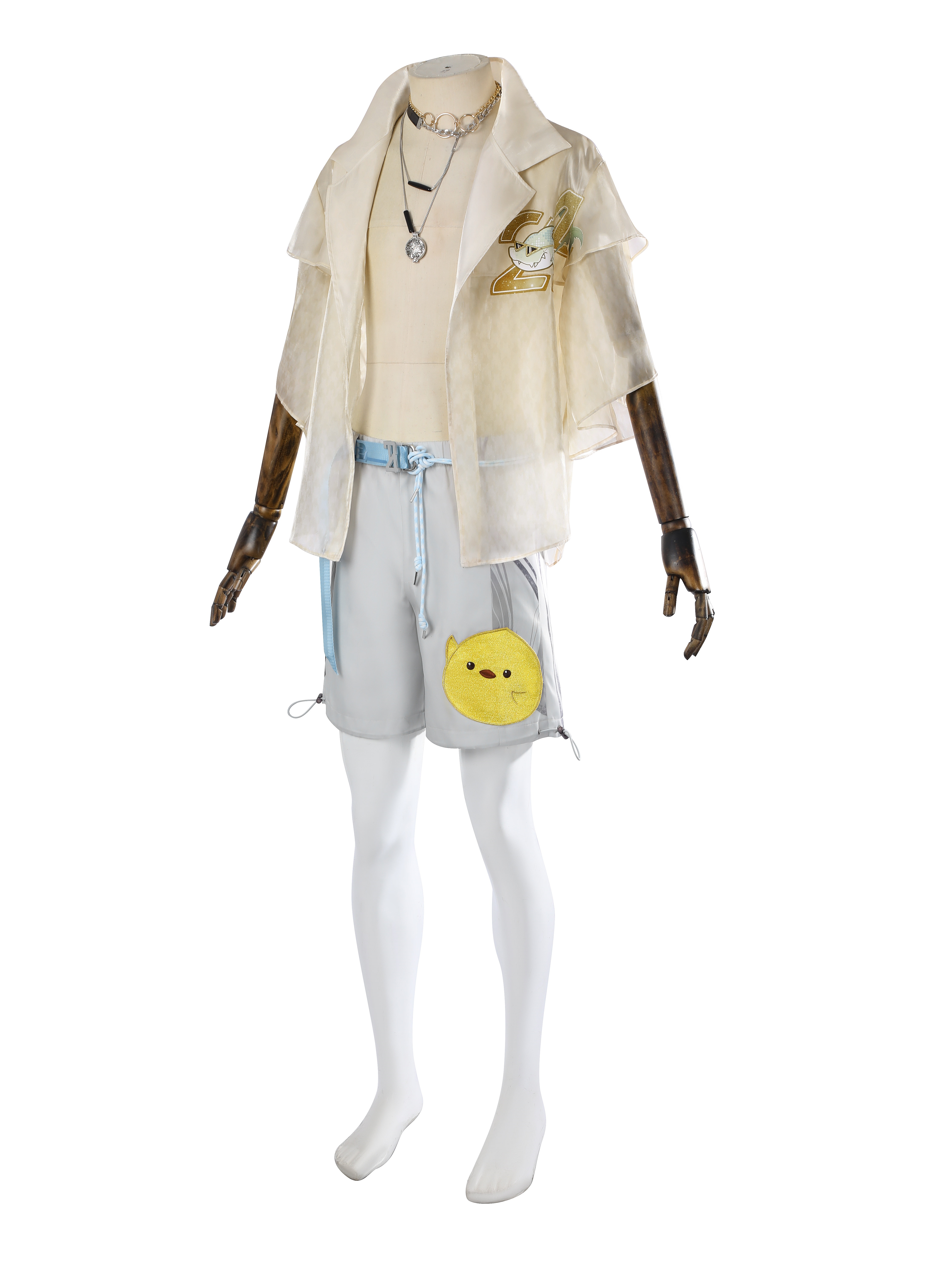 Пляжный костюм для косплея Чжан Цилина из игры «Naraka: Bladepoint»