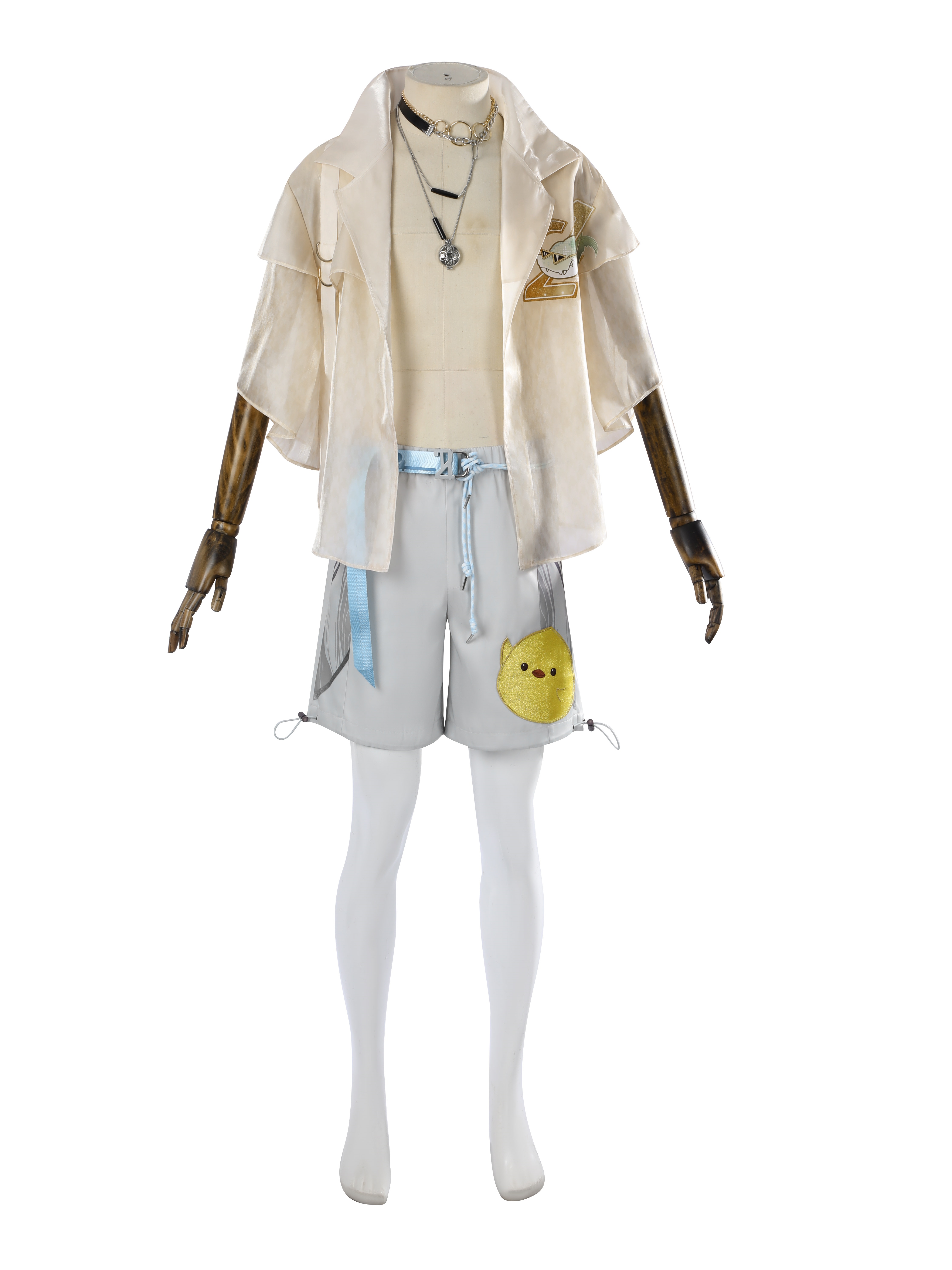 Пляжный костюм для косплея Чжан Цилина из игры «Naraka: Bladepoint»