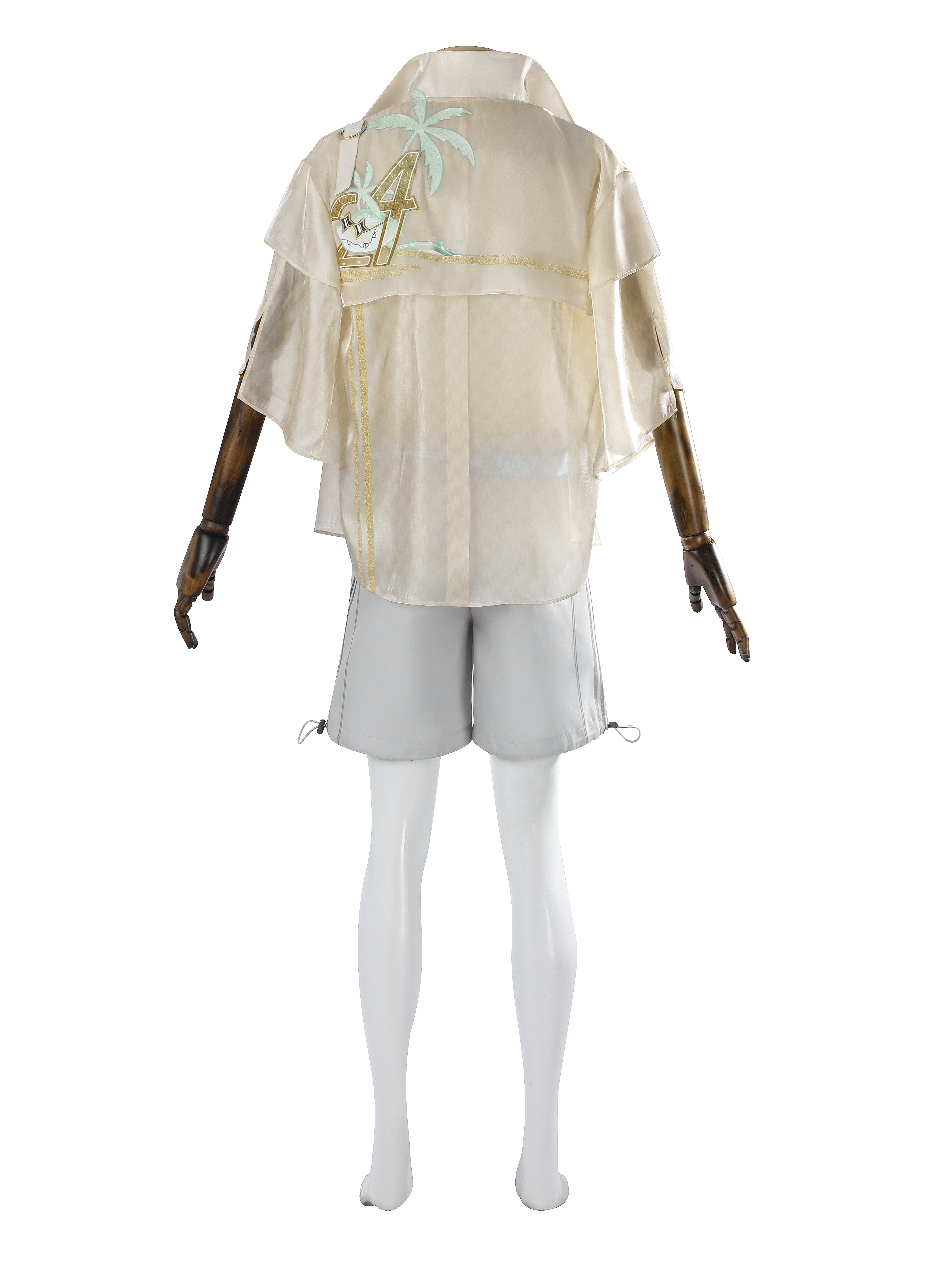 Пляжный костюм для косплея Чжан Цилина из игры «Naraka: Bladepoint»