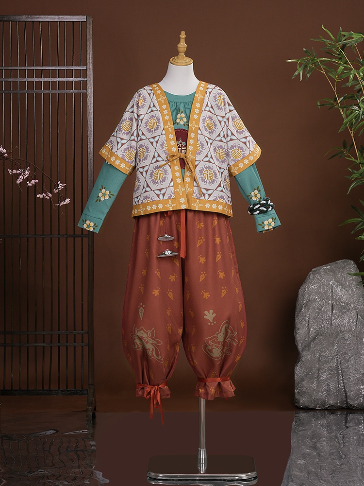 Костюм для косплея Сяо Фу из игры Where Winds Meet