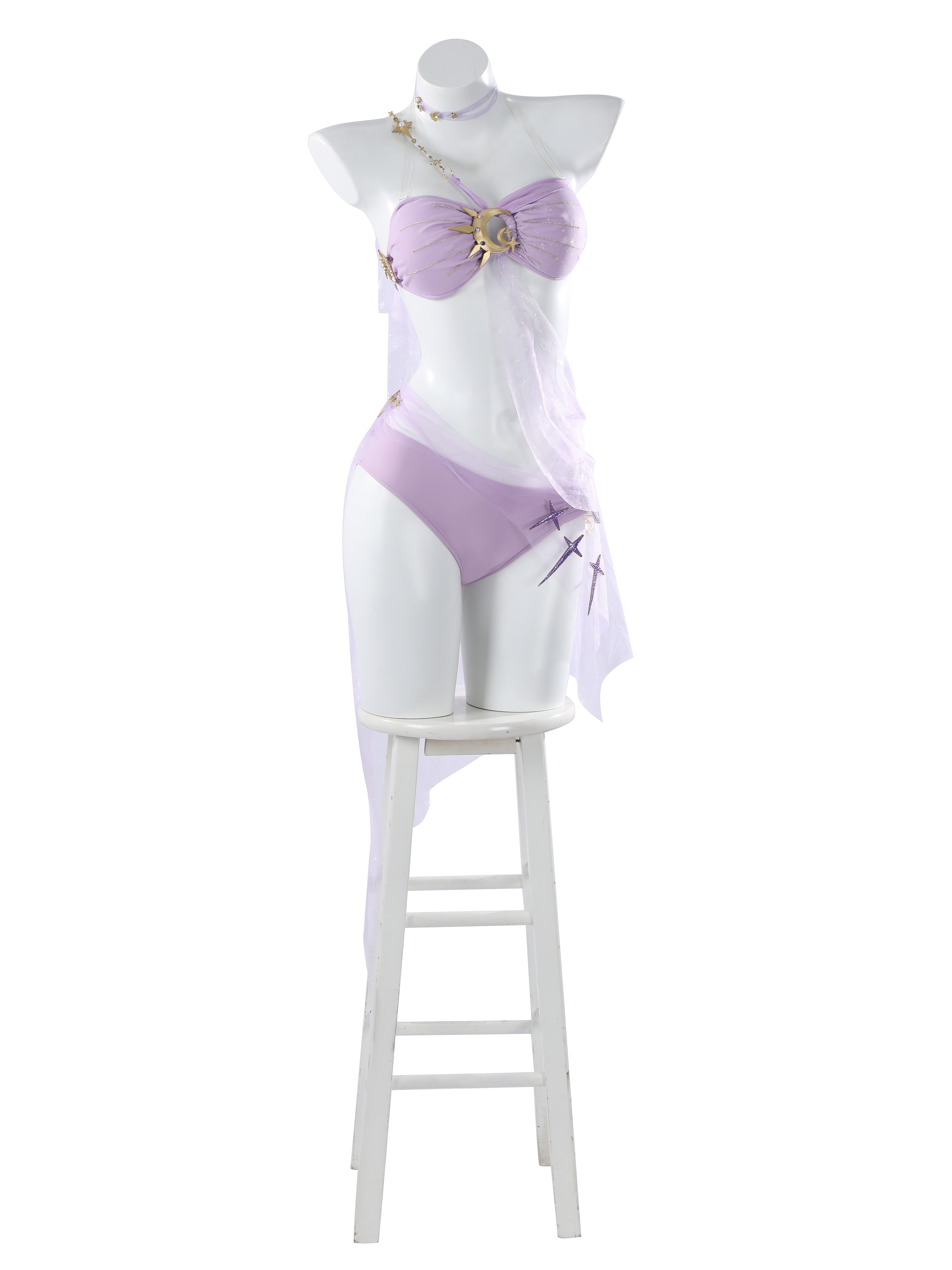 Пляжный костюм для косплея Си Лы из игры «Naraka: Bladepoint»