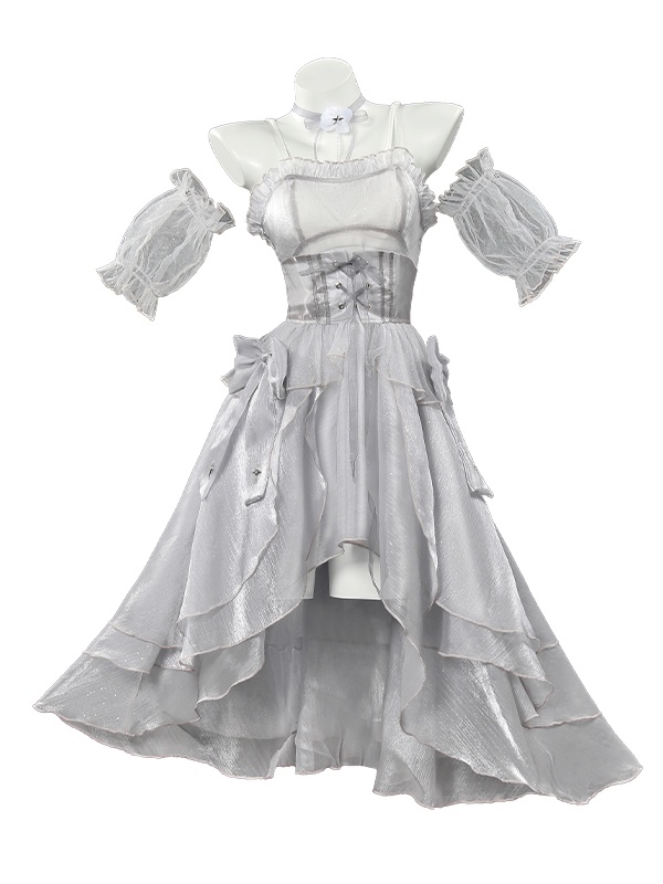 Костюм Золушки Хрустальное Платье для косплея из игры NIKKE: Goddess of Victory