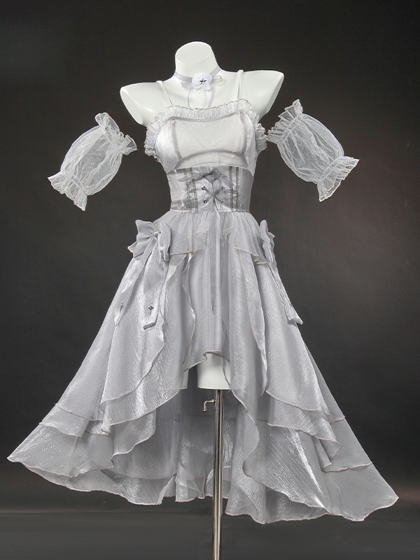 Костюм Золушки Хрустальное Платье для косплея из игры NIKKE: Goddess of Victory