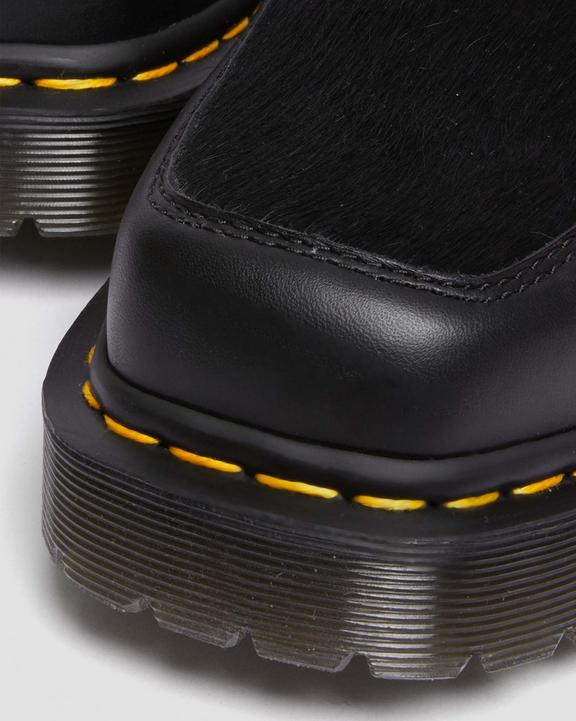 Penton Bex Square Toe Hair-On & Leather Loafers