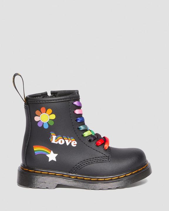 Toddler 1460 For Pride Leather Lace Up Boots