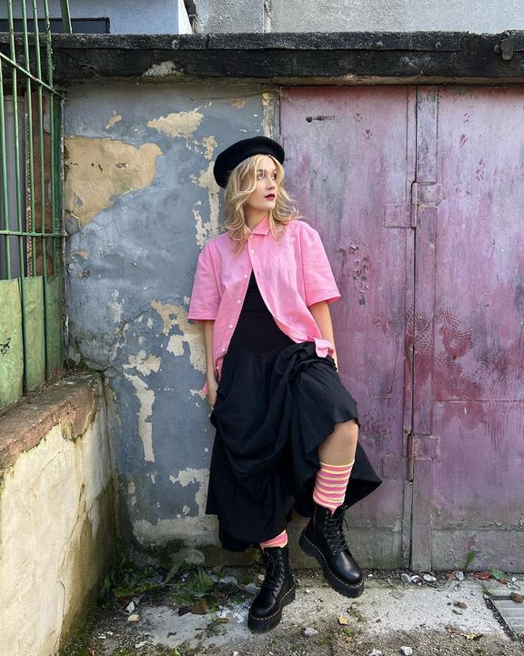 Jadon Boot Smooth Leather Platforms